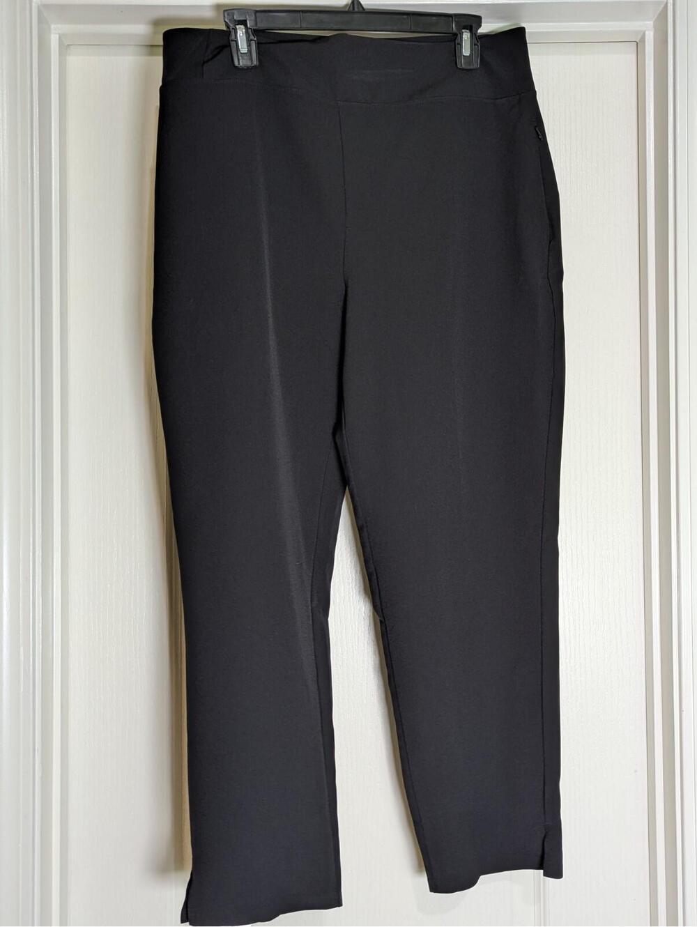 Women's Kirkland Black Dress Pants Large Pre-owned Excellent